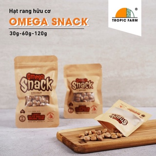 Hạt Sachi Rang Muối Hữu Cơ - Omega Snack 30g - Chay Mặn Đều Dùng Được