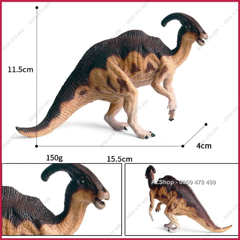 Mô Hình Khủng Long Ăn Cỏ Mào Kiếm Lớn Parasaurolophus - 7713