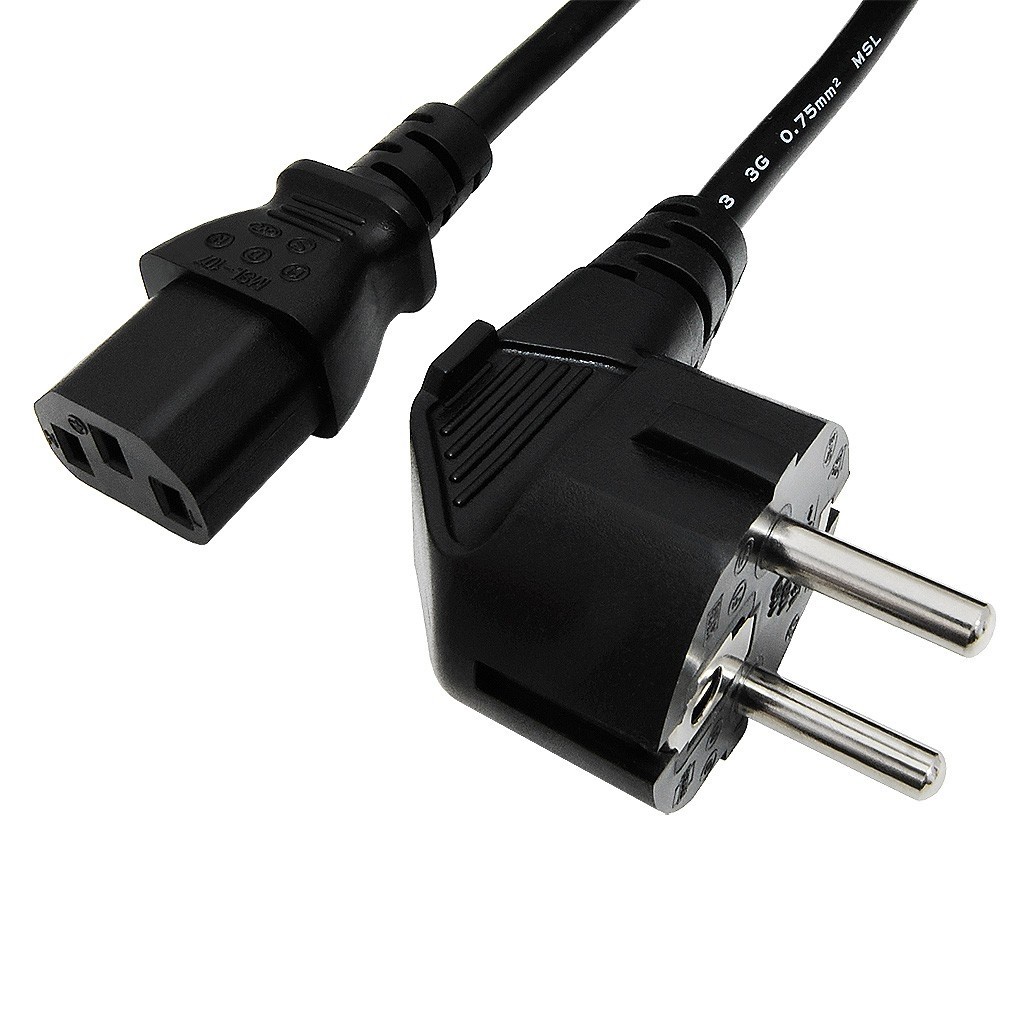 Dây nguồn máy tính , Dây nguồn PC, máy in Nồi cơm điện màu đen, hàng xịn. sieuthipkgiare