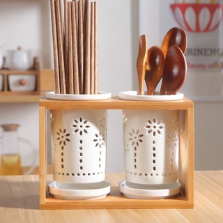 SET 2 ỐNG ĐŨA SỨ CAO CẤP
