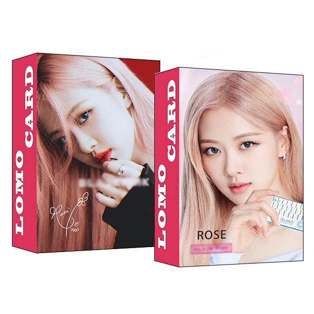 Hộp 30 ảnh lomo card Jennie Jisoo Lisa Rose Blackpink