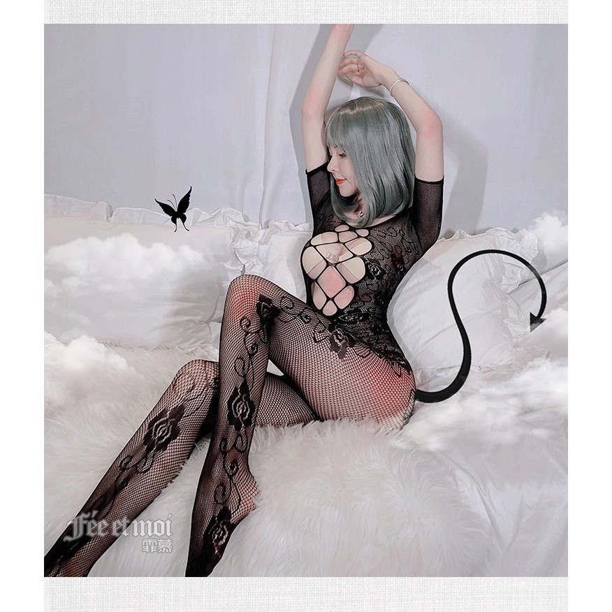 [7509 FEEETMOI] Bộ đồ lót Cosplay ren lưới sexy siêu quyến rũ gợi cảm - Hàng Chính Hãng | BigBuy360 - bigbuy360.vn