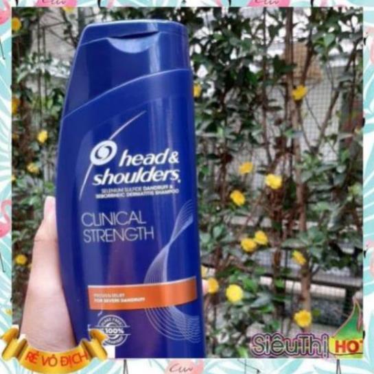 Dầu gội head shoulders mỹ 𝐂𝐡í𝐧𝐡 𝐇ã𝐧𝐠  Clinical strength