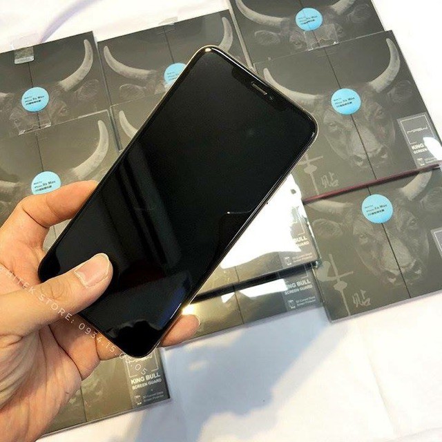 Kính cường lực Vua Trâu MIPOW Kingbull 3D Full Màn Trong suốt / Chống nhìn trộm dành cho IPHONE