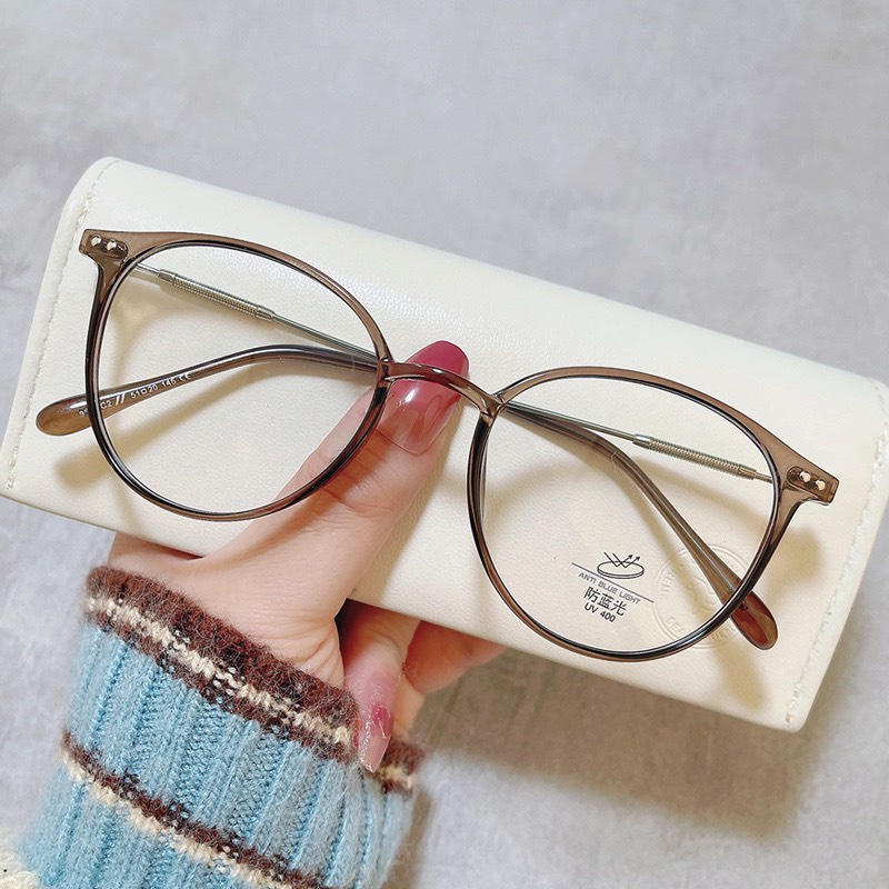 Kính Form tròn Nam Nữ 625 Chất liệu nhựa hàn quốc kiểu dáng hot trend