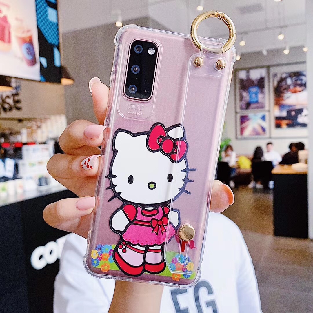 Ốp Lưng Hello Kitty Cho Xiaomi Redmi Note 8 Pro Note 7 Xiaomi Mi 8 Lite Mi 9 10 Pro A3S A5 A9 2020 S8 Plus S9 S10 Plus S20 Plus