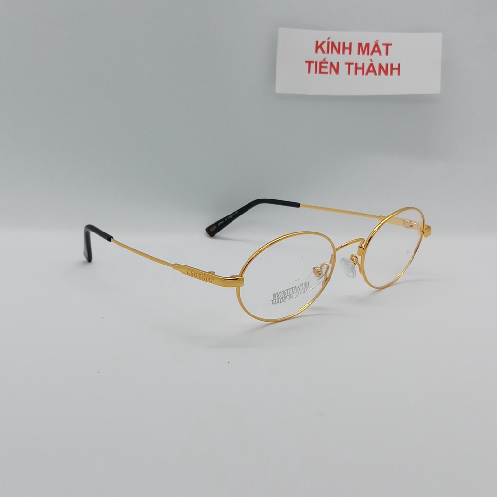 Mắt Kính Titannium Dẻo Dáng Oval  - Kính Mắt Tiến Thành