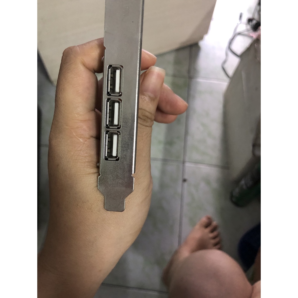 Card PCI to USB 2.0, tăng thêm cổng USB cho máy tính để bàn