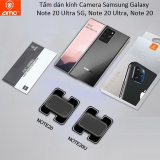[BỘ 2 MIẾNG] Tấm dán kính cường lực bảo vệ Camera cho Samsung Galaxy Note 20 Ultra 5G, Note 20 Ultra, Note 20 Hãng AMC