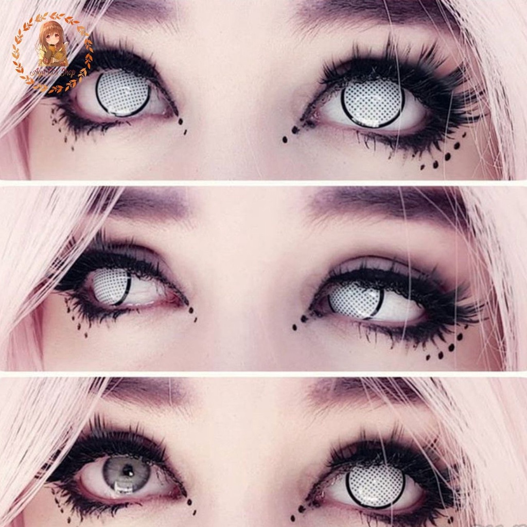 Kính áp tròng lens cosplay Gojo Satoru  0 độ