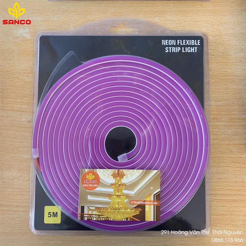 DÂY LED NEON 12V - CUỘN 5M | BigBuy360 - bigbuy360.vn