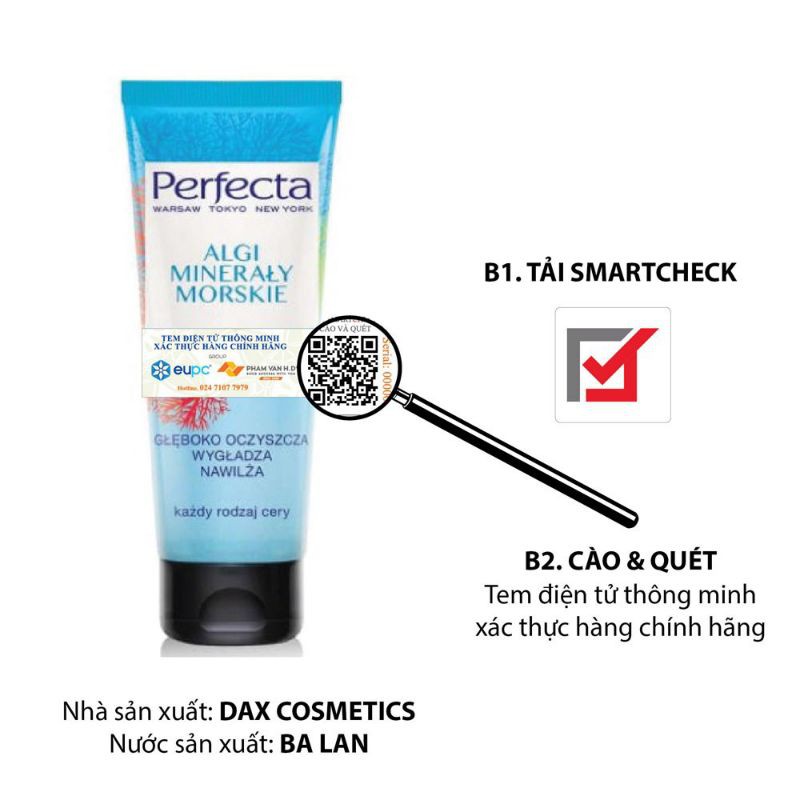 ✅ KHOÁNG TẨY TẾ BÀO CHẾT HẠT SIÊU NHỎ TẢO BIỂN PERFECTA.