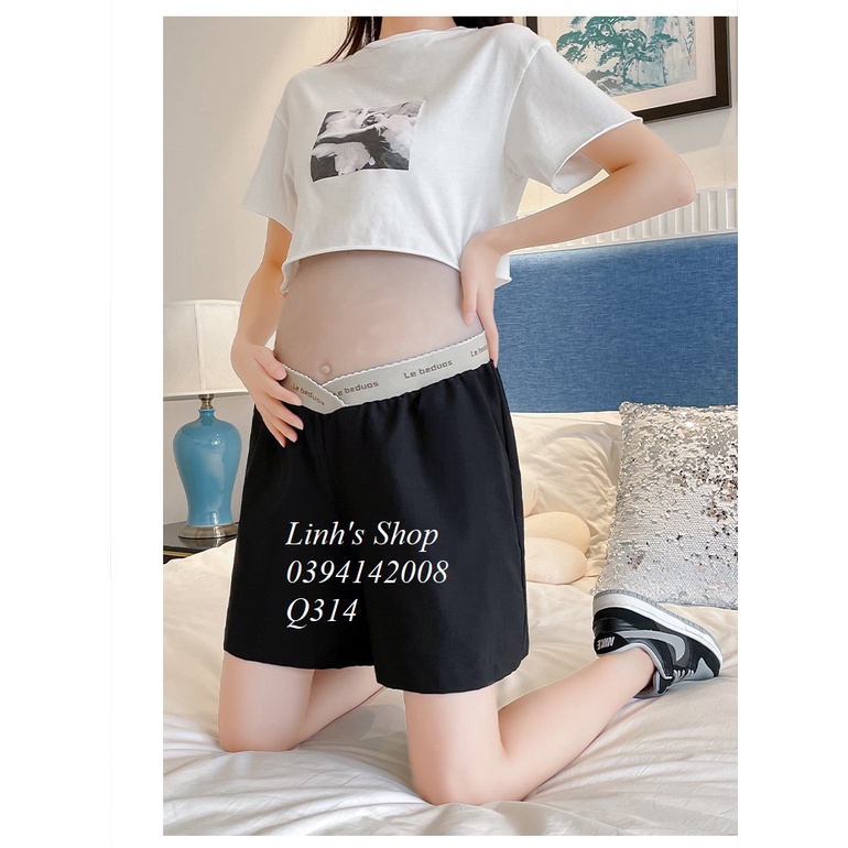 Quần Sooc Bầu Trẻ Trung Năng Động Q314