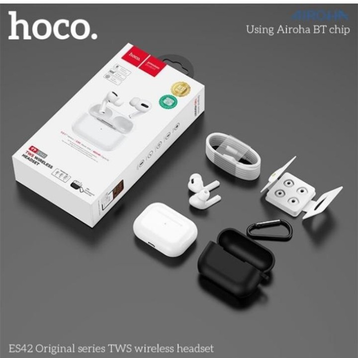 TAI NGHE BLUETOOTH HOCO ES42 TAI NGHE AIRPODS PRO 1:1 HOCO - TAI NGHE BLUETOOTH THỂ THAO