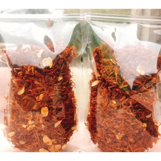 Heo khô cháy tỏi 500gram