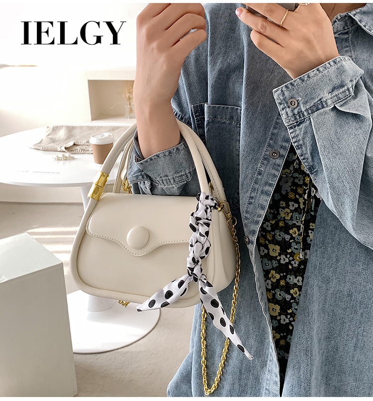 IELGY Túi xách đeo chéo phong cách Châu Âu sành điệu cho nữ
