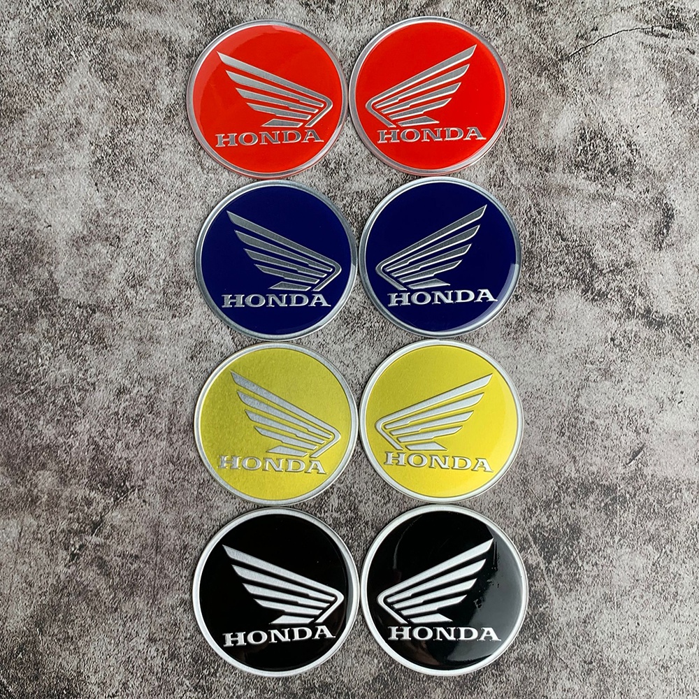 Bộ 2 Miếng Dán Logo 3D ABS Trang Trí Bình Xăng Xe Honda CBR600 190 400 1000RR