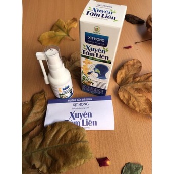 XỊT HỌNG XUYÊN TÂM LIÊN NANO ANTIVIR - thảo mộc keo ong xanh - Bảo vệ đường hô hấp