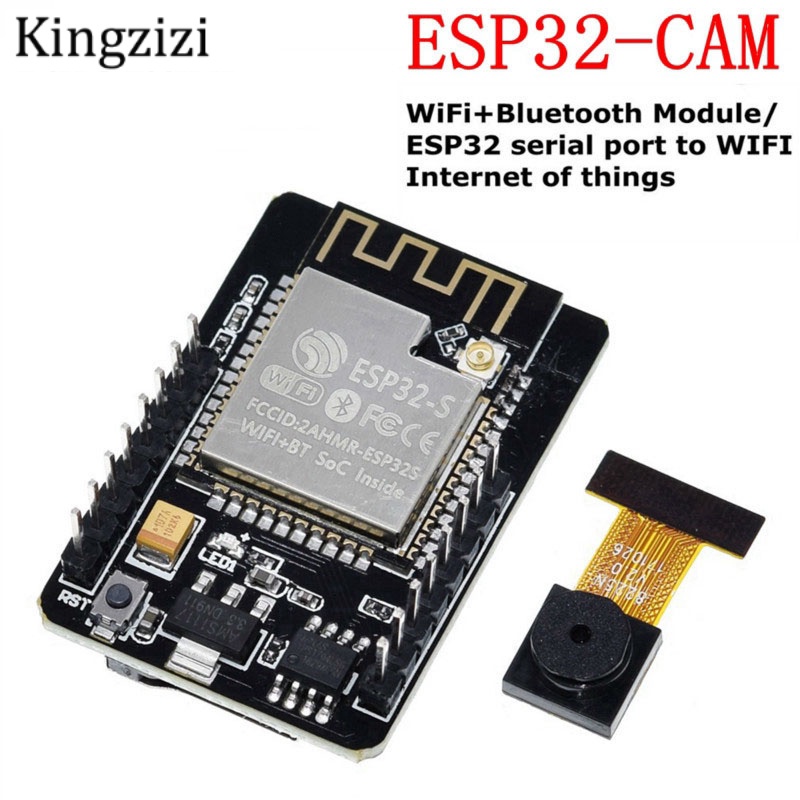 Mạch thu phát Wifi ESP32-CAM hỗ trợ máy camera OV2640/OV7670 chuyên dụng