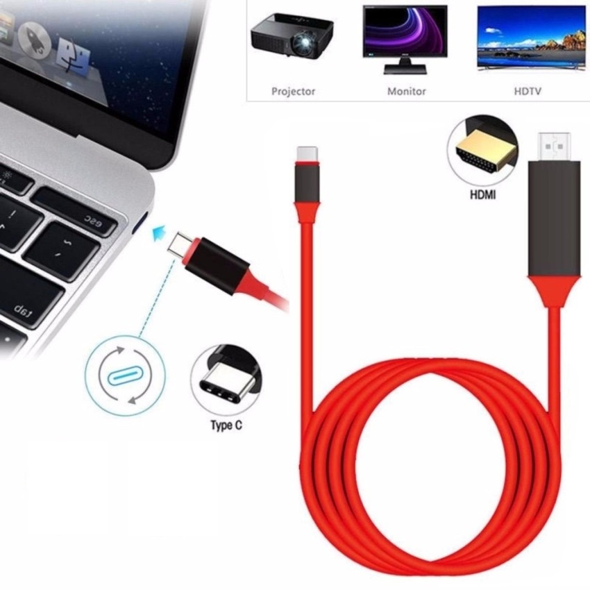 Cáp chuyển USB Type C sang HDMI cho điện thoại