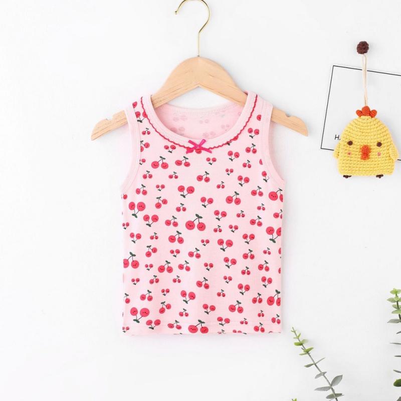 Áo Hai Dây Sát Nách Thời Trang Mùa Hè Cho Bé Gái