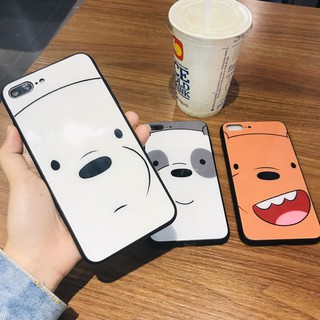 [FSS09JAN-Hoàn 20% xu] Ốp Lưng Kính Cường Lực Cartoon