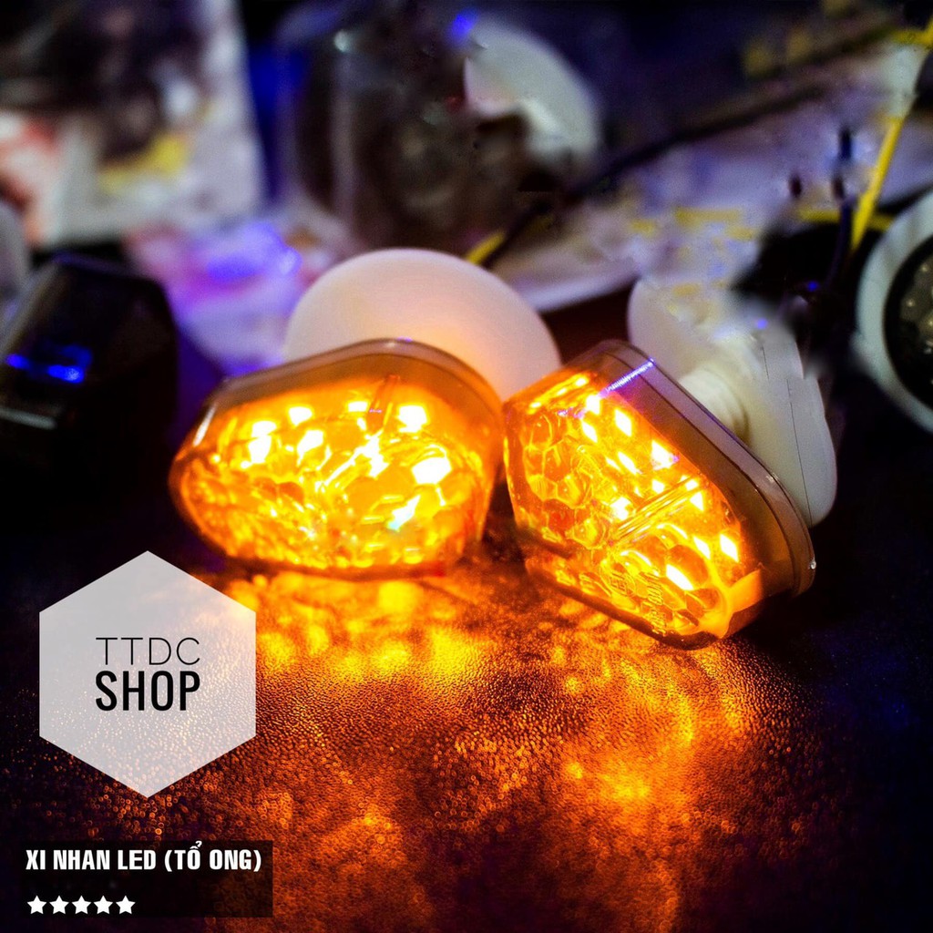 Đèn XI NHAN THAY THẾ ZIN MÀU VÀNG