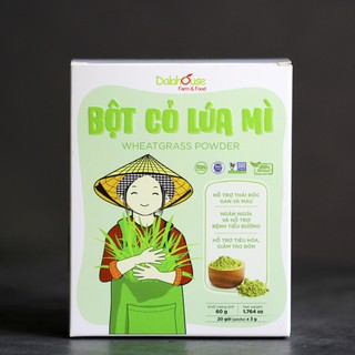 Bột Cỏ Lúa Mì Hữu Cơ Hộp 60g