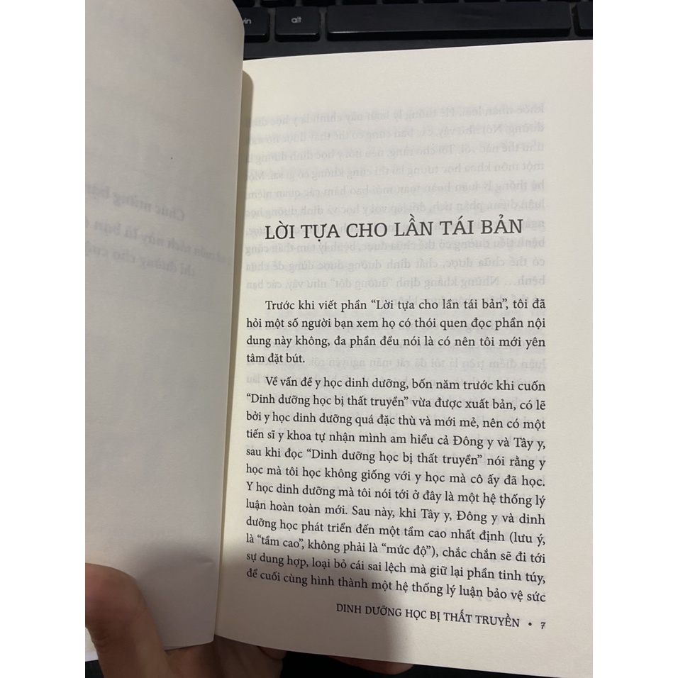Sách - Dinh dưỡng học bị thất truyền ( Huy Hoàng ) - Tặng kèm bookmark