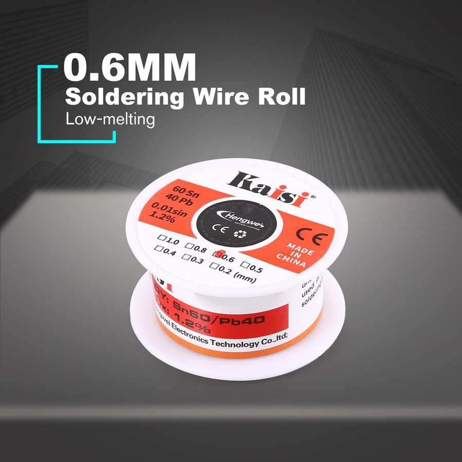 Cuộn dây hàn chì 0.6mm sn60 / pb40 0.01sin 1.2 %