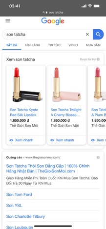 son môi tatcha 100% auth giá sốc (hồng đất đậm)