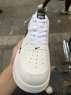 < FLASH SALE > VIDEO + ẢNH THẬT > GIÀY SNEAKER AF1 ĐEN TRẮNG