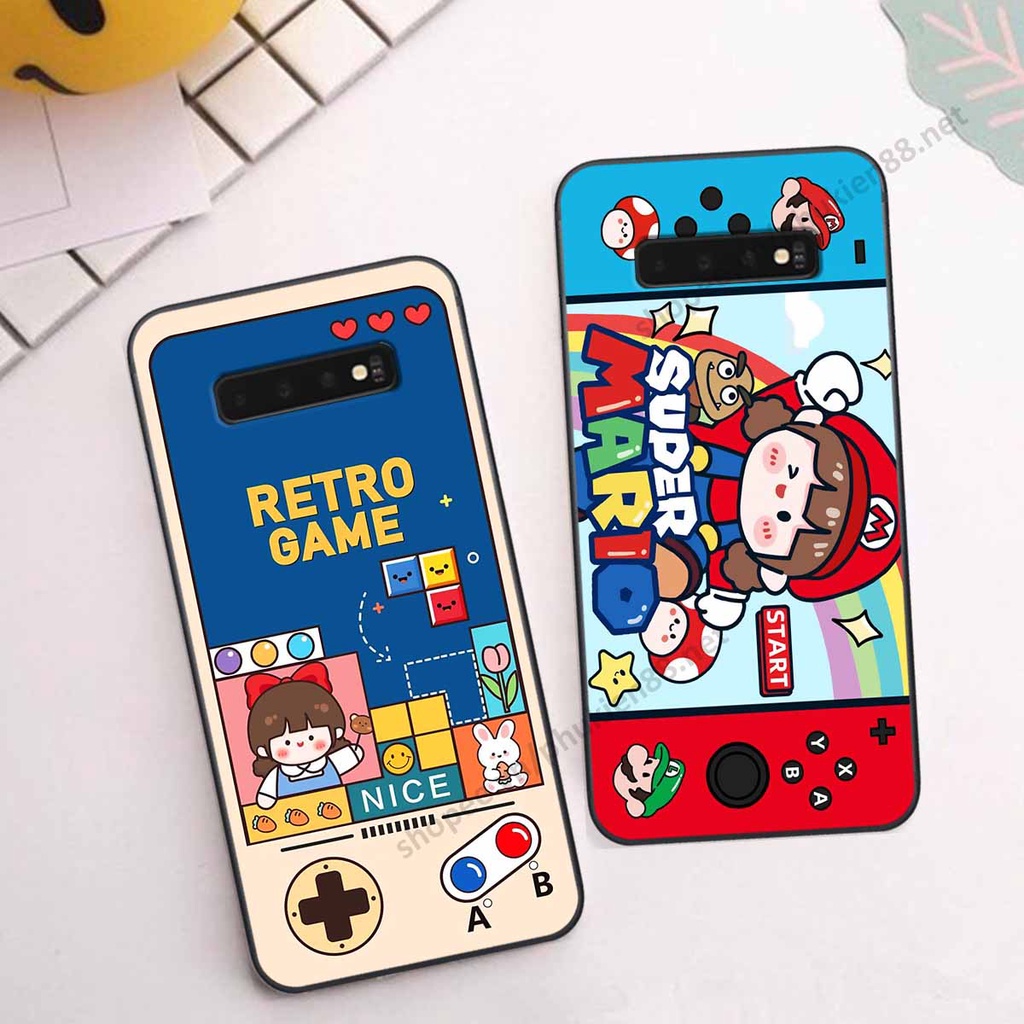 Ốp lưng Samsung S10 / S10 Plus / S10 5G hình phi hành gia, roro jump, điện tử dễ thương - Giá rẻ tốt nhất