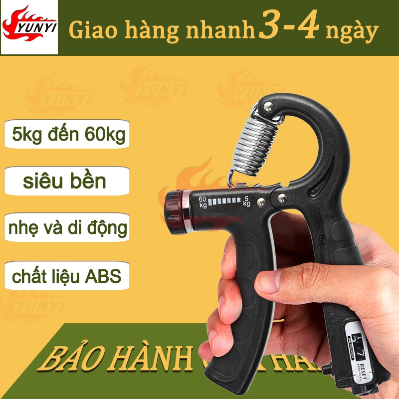 kìm tập cơ tay 5-60kg Kìm Bóp Tay dụng cụ tập cơ tay tập gym tại nhà có chỉnh lực kìm tập cơ tay