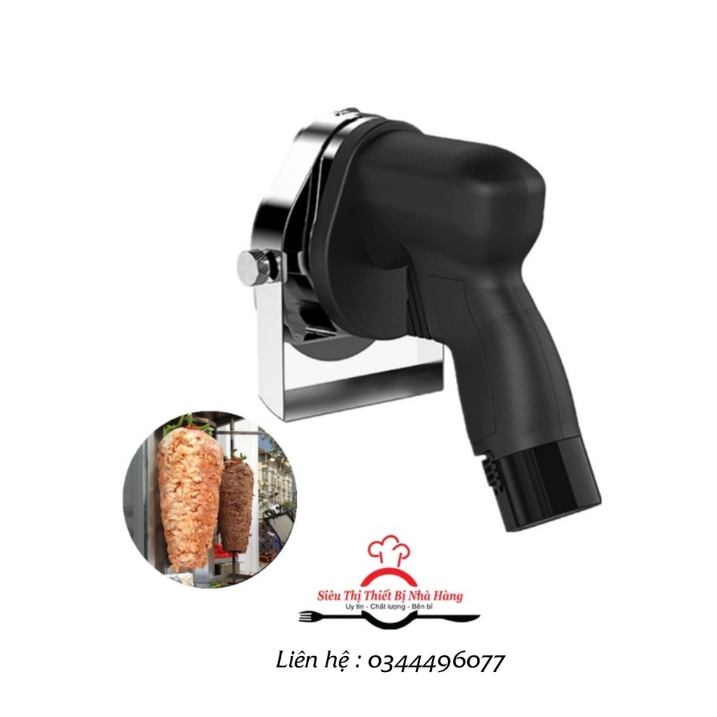 Máy cắt thịt Doner Kebab, Máy thái thịt KS100B không dây