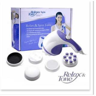 Máy massage cầm tay relax & spin tone 5 đầu