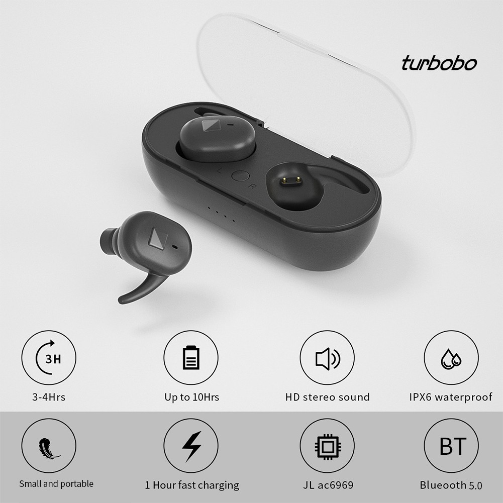 Tai Nghe Nhét Tai Không Dây Âm Thanh Hifi T-Y90 TWS