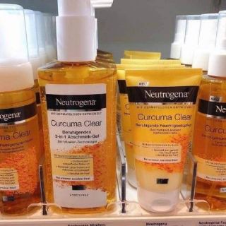 [ hang Phap] Bọt rửa mặt NGHỆ của Neutrogena. Sản xuất từ tinh chất nghệ, đặc biệt tốt với da đang bị mụn thâm