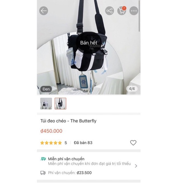 Túi Đeo Chéo The Butterfly Chính Hãng BANAWA LocalBrand