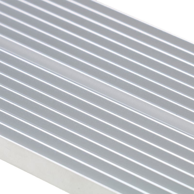 Khối nhôm tản nhiệt 100*60*10mm cho transistor nguồn IC LED