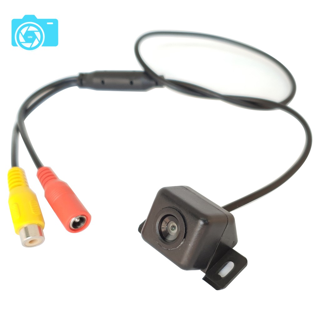 Camera lùi cho màn hình DVD, LCD, Android, vỏ nhựa, jack AV, mắt vuông