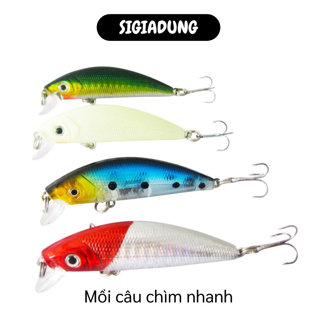 [SGD] Mồi Câu Nhân Tạo - Mồi Câu Giả Cá Giá Rẻ Tiện Lợi 8.5cm, Phù Hợp Câu Cá Nước Lợ hoặc nước mặn 7562