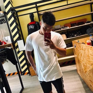 Áo Supreme trơn trắng, đen