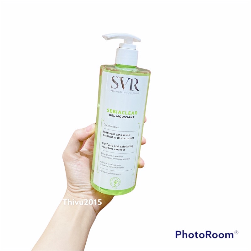 [Mã SKAMPUSH11 giảm 10% đơn 200k] Sữa rửa mặt SVR Sebiaclear Gel Moussant, sữa rửa mặt cho da dầu mụn - Thi Vũ | BigBuy360 - bigbuy360.vn