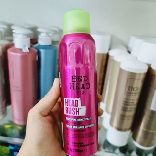 TIGI BEDHEAD Head rush Xịt siêu bóng 200ml