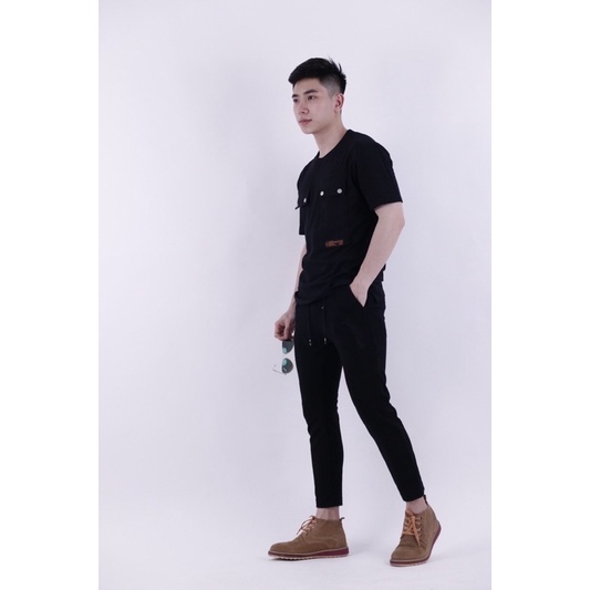 (SALE) áo thun nam trơn 2 túi Nô Store