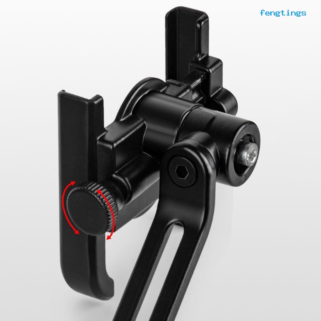 Giá đỡ điện thoại gắn tay lái xe máy bằng hợp kim nhôm có thể điều chỉnh