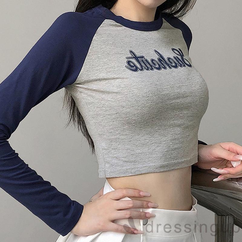Áo Thun Nữ Tay Dài In Chữ | BigBuy360 - bigbuy360.vn