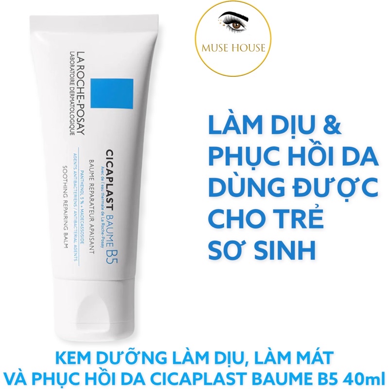 Kem dưỡng B5 La Roche Posay cicaplast 40ml 100ml - Muse House