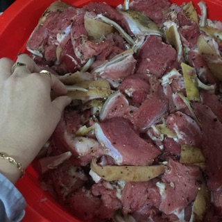 Giò Bê (Giò Me) Xứ Nghệ